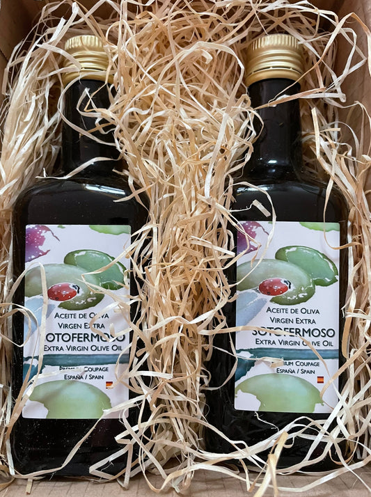 Box of 2 bottles of Sotofermoso Extra Virgin Olive Oil