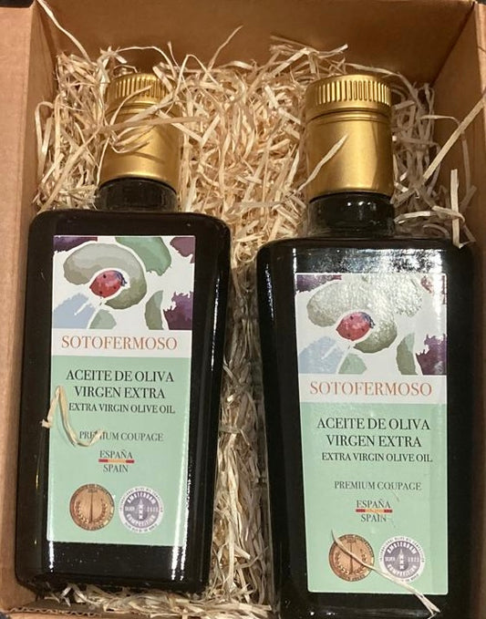 Caja de 2 botellas de Aceite de Oliva Virgen Extra Sotofermoso